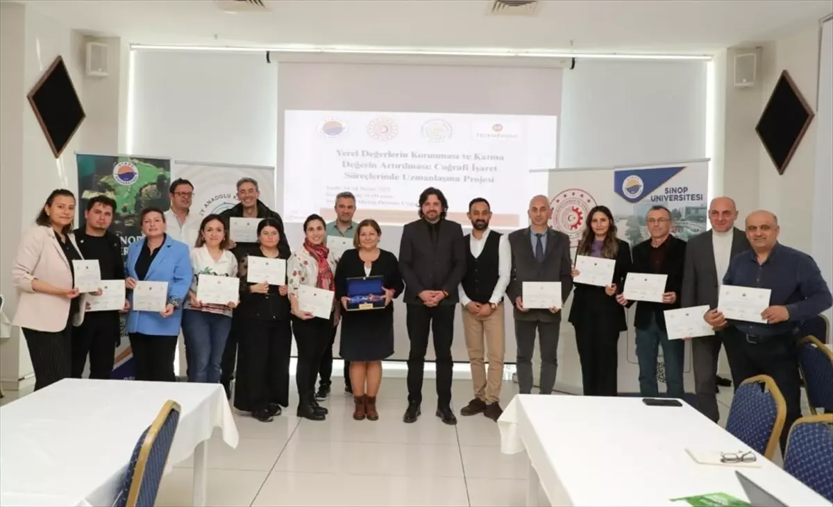Sinop'ta Coğrafi İşaretli Ürünlerin Artırılması İçin Eğitim Projesi