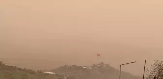 Şırnak'ta Toz Taşınımı Hayatı Olumsuz Etkiledi