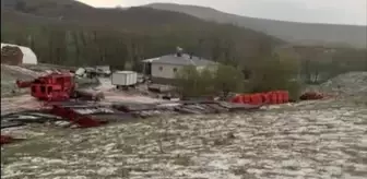 Sivas'ta Dolu ve Sağanak Tarım Arazilerinde Hasara Yol Açtı