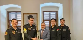 SOLOTÜRK ekibinden Tarihi Alan Başkanı Kaşdemir'e ziyaret