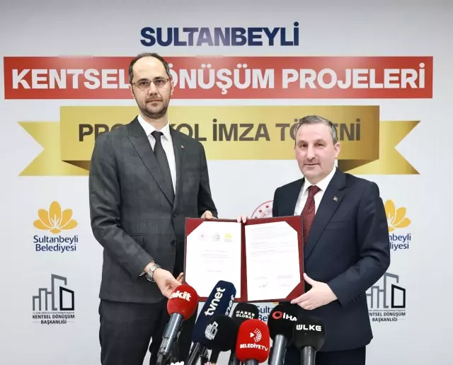 Sultanbeyli'de kentsel dönüşüm projeleri için protokol imzalandı