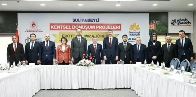 Sultanbeyli'de kentsel dönüşüm projeleri için protokol imzalandı