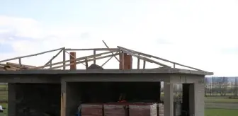 Tokat'ın Sulusaray İlçesinde Deprem Sonrası Yeni Evler İnşa Ediliyor