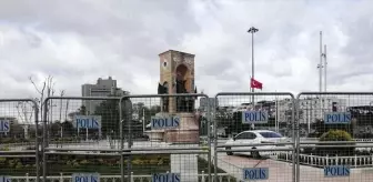 Taksim'de 1 Mayıs İçin Güvenlik Önlemleri Alındı