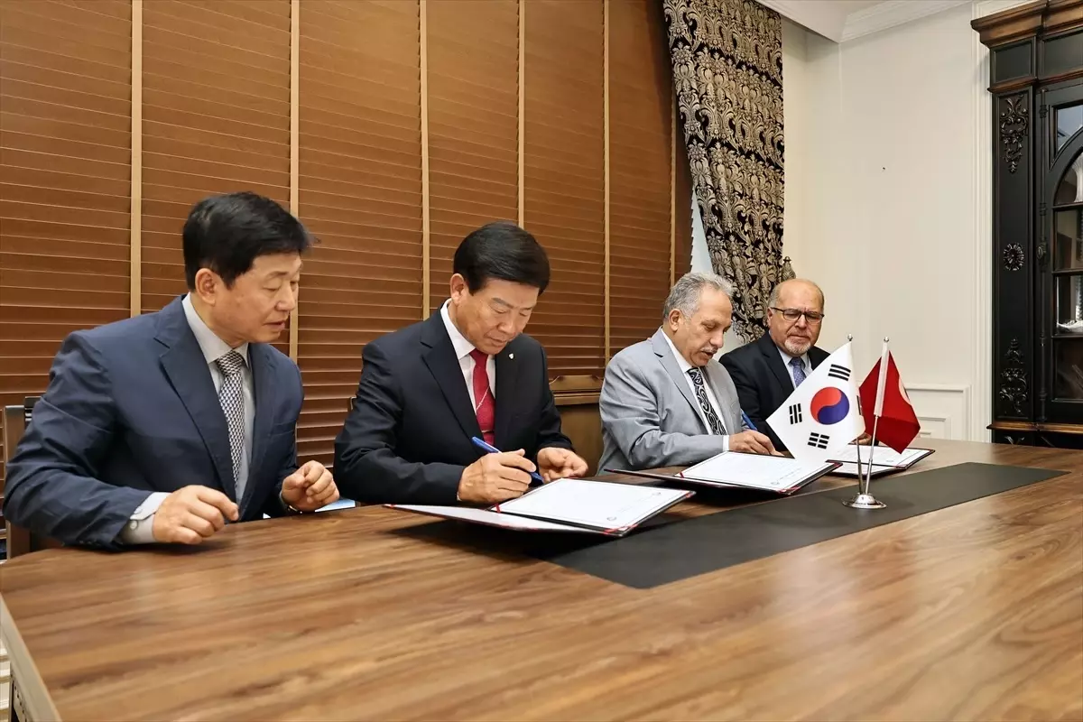 Talas Belediyesi ile Güney Kore'nin Geumsan Şehri Kardeş Şehir Protokolü İmzaladı