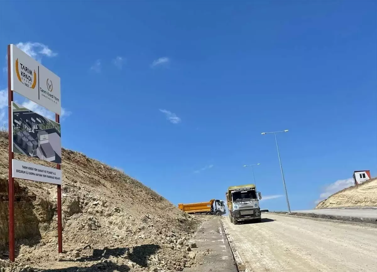 Erzurum'da 14. Yem Fabrikası Kurulacak