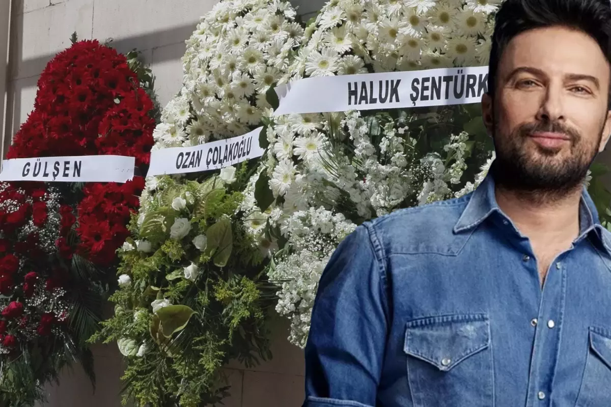 Tarkan'a büyük vefasızlık! En iyi dostları sadece çelenk gönderdi