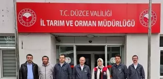 TARSİM Heyeti, Düzce ve Sakarya'da Zirai Don Hasarını İnceledi