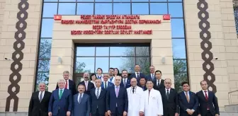 TBMM Başkanı Kurtulmuş, Bişkek'te Kırgız-Türk Dostluk Devlet Hastanesi'ni ziyaret etti