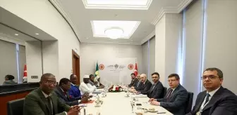TBMM Başkanı Numan Kurtulmuş, Filistin'i Destekleyen Parlamentolar Grubu Toplantısı'nda Senegal ile Görüştü