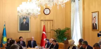 TBMM Başkanı Kurtulmuş, Kazakistan ile İşbirliğini Güçlendirmeyi Hedefliyor