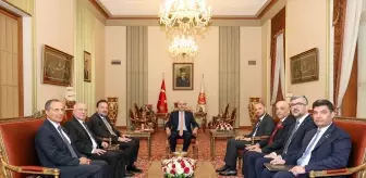 TBMM Başkanı Kurtulmuş, MÜSİAD Genel Başkanı Asmalı ve heyetini kabul etti