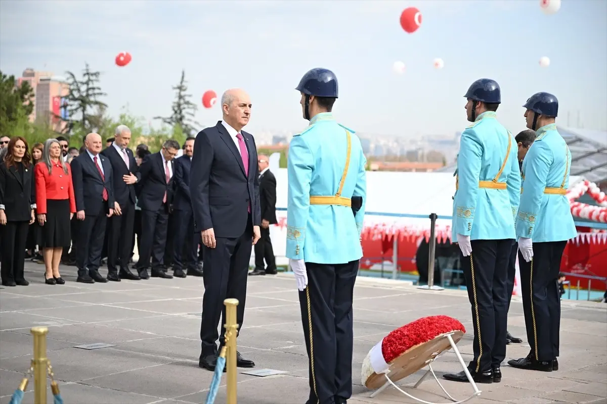 23 Nisan'da TBMM'de Tören Düzenlendi
