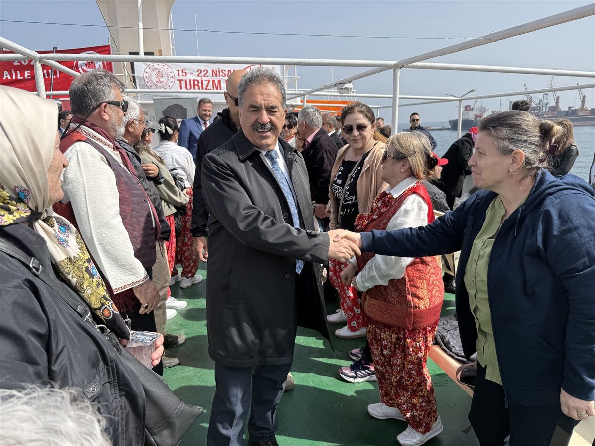 Tekirdağ'da Gaziler ve Yaşlılar İçin Tekne Turu Düzenlendi