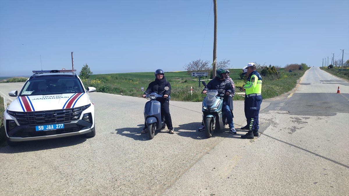 Tekirdağ'da Trafik Denetimlerinde 437 Bin Lira Ceza Kesildi