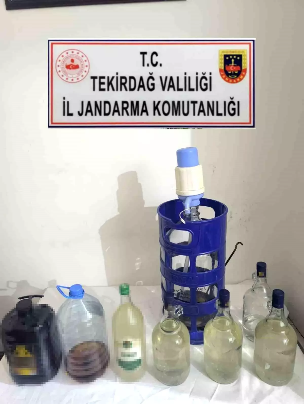 Tekirdağ'da Sahte İçki ve Elektronik Sigara Operasyonu