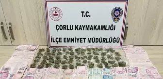 Çorlu'da Uyuşturucu Operasyonu: 238 Gram Esrar Ele Geçirildi