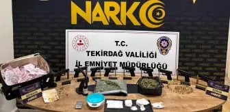 Tekirdağ'da Uyuşturucu Operasyonu: 2 Gözaltı