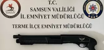 Terme'de Ruhsatsız Silah Operasyonu: 2 Tabanca Ele Geçirildi