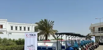 TİKA, Sudan'daki Ailelere Su Tankeri Temin Etti