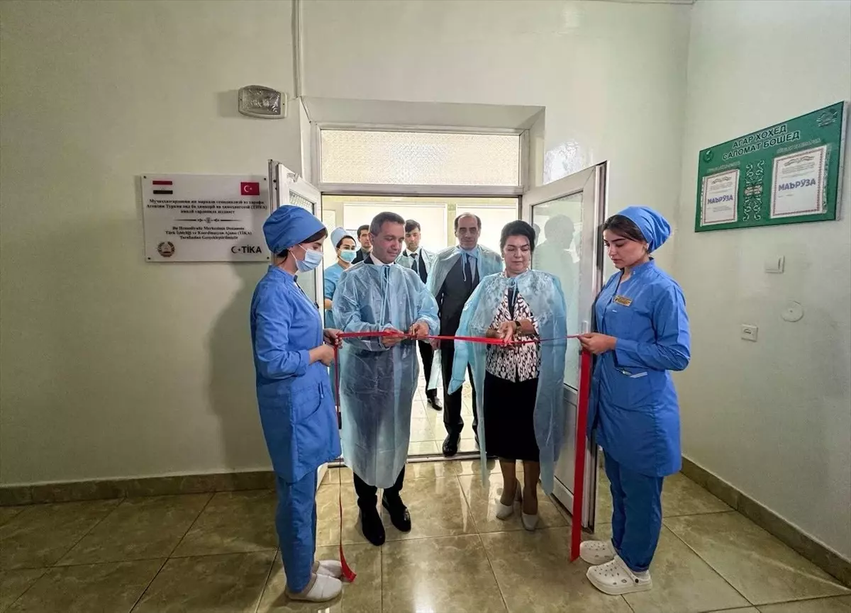 TİKA, Tacikistan'da Diyaliz Merkezini Modernize Etti