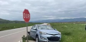 Tokat'ta Trafik Kazası: İki Yaralı