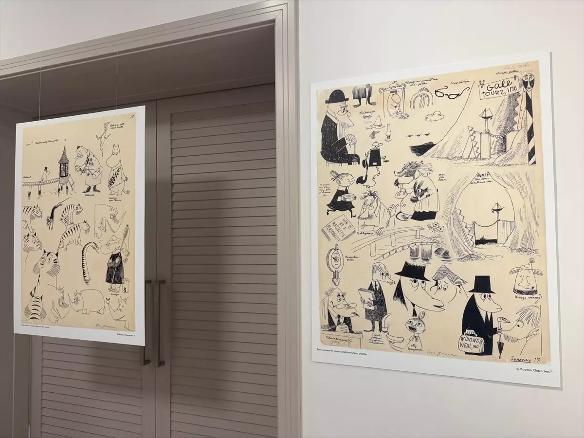 Tove Jansson'un Eserleri Beyoğlu'nda Sergilendi