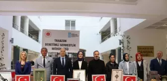 Trabzon'da Denetimli Serbestlik Yükümlülerinin El Sanatları Sergisi Açıldı
