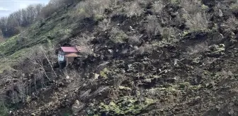 Düzköy'de Heyelan İncelemesi