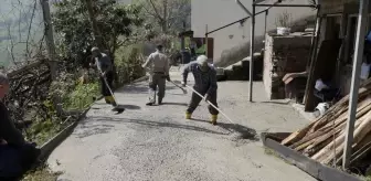 Yatalak Hastanın Evi İçin Yol Yenilendi