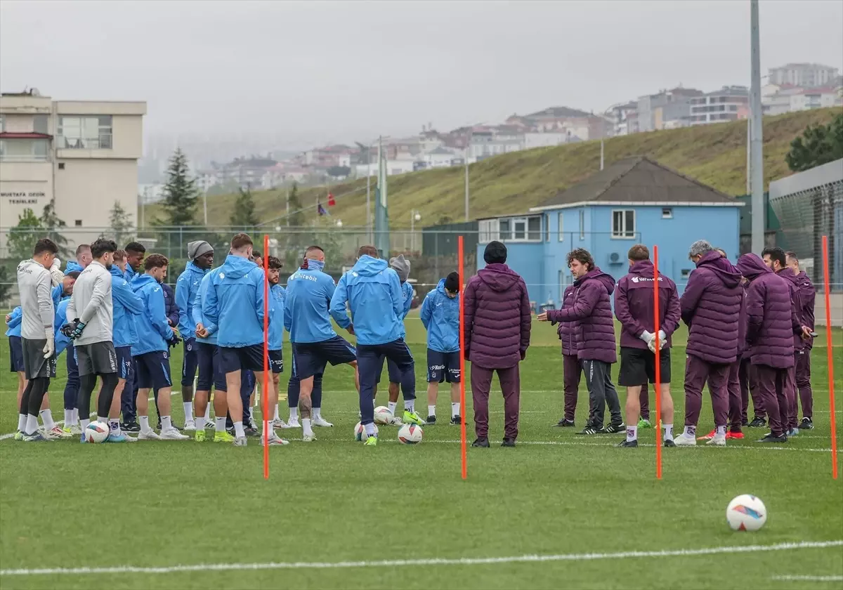 Trabzonspor, Göztepe Maçı Hazırlıklarına Başladı