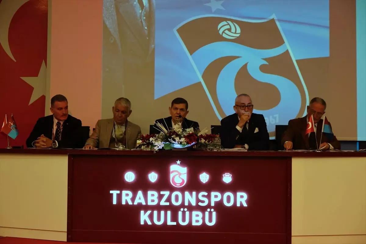 Trabzonspor Kulübü Olağan Divan Genel Kurulu Toplantısı yapıldı