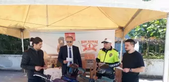 Motosiklet Sürücülerine Trafik Bilgilendirmesi