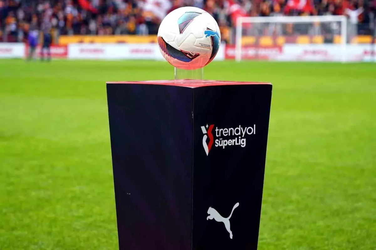 Trendyol Süper Lig'de 32. Hafta Maç Programı Belli Oldu
