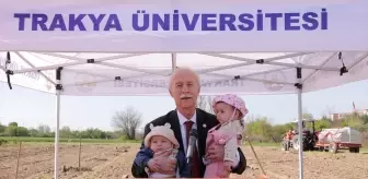Trakya Üniversitesi'nde Fidan Dikme Etkinliği