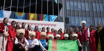 Türk devletlerinden öğrenciler 'Türk Dünyası Kültür Festivali'nde buluştu