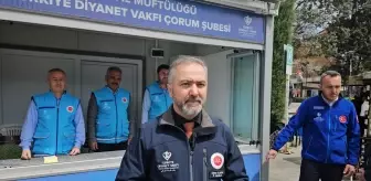 Türkiye Diyanet Vakfı Çorum'da Kurban Bağış Standı Açtı