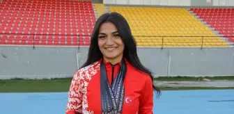 Türkiye şampiyonu milli atlet Sinem Yurt'un hedefi EYOF'ta şampiyonluk