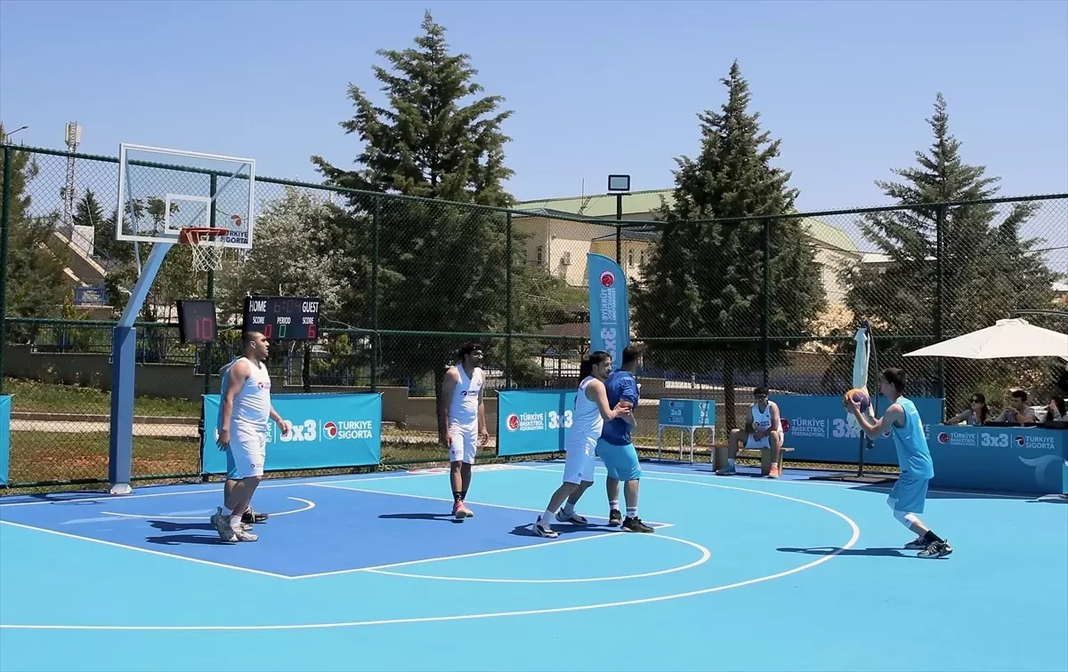 Gaziantep'te 3x3 Basketbol Turnuvaları Başladı