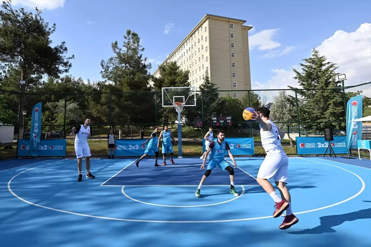 Gaziantep'te 3x3 Basketbol Turnuvası Sonuçlandı