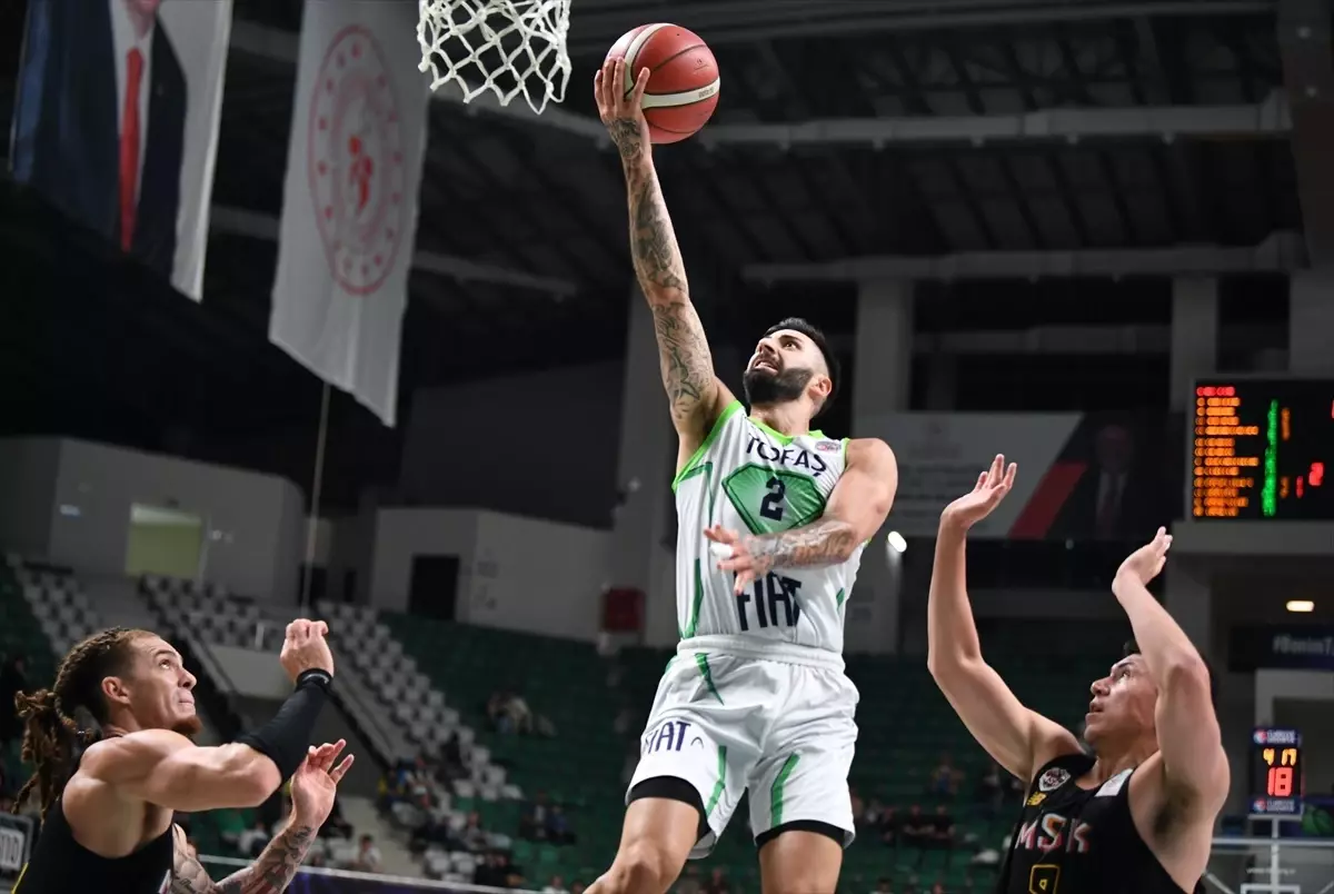 TOFAŞ, Mersin Spor'u 87-65 Mağlup Etti