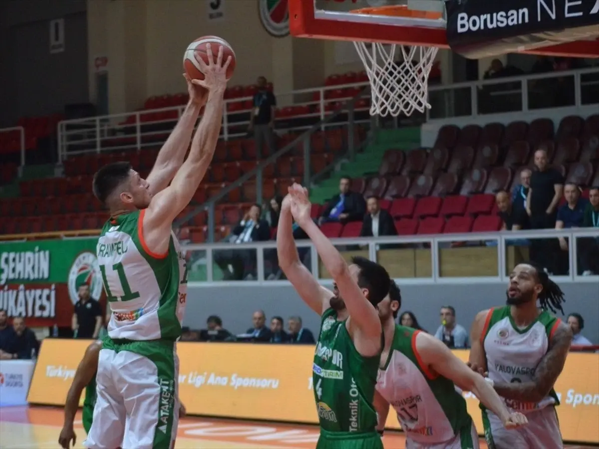 Bursaspor Yörsan, Yalovaspor'u 95-75 Yenerek Galibiyet Aldı