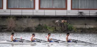 Edirne Uluslararası Meriç Kürek Yarışları'nda İkinci Gün Tamamlandı