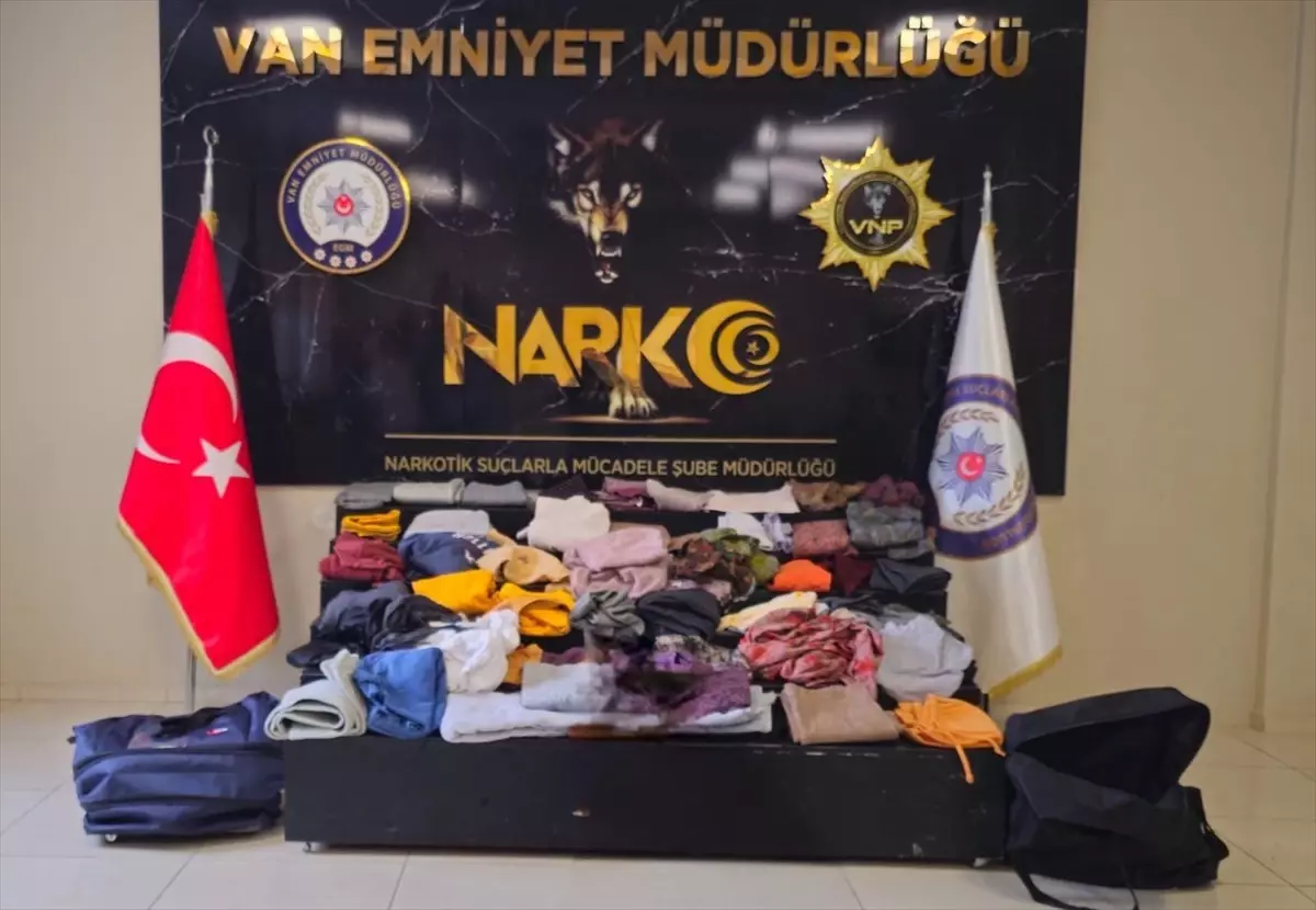 Van Havalimanı'nda 32 Kilo Uyuşturucu Ele Geçirildi
