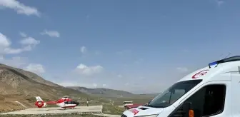 Ambulans Helikopterle Hastaneye Sevk