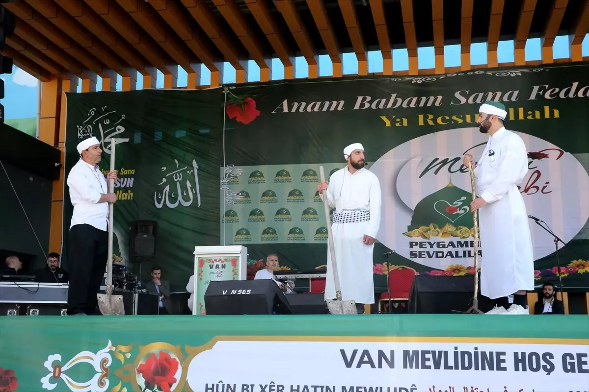 Van'da Mevlid-i Nebi Etkinliği Düzenlendi