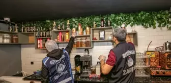 Van'da Zabıta Ekiplerinden Kafe Denetimi