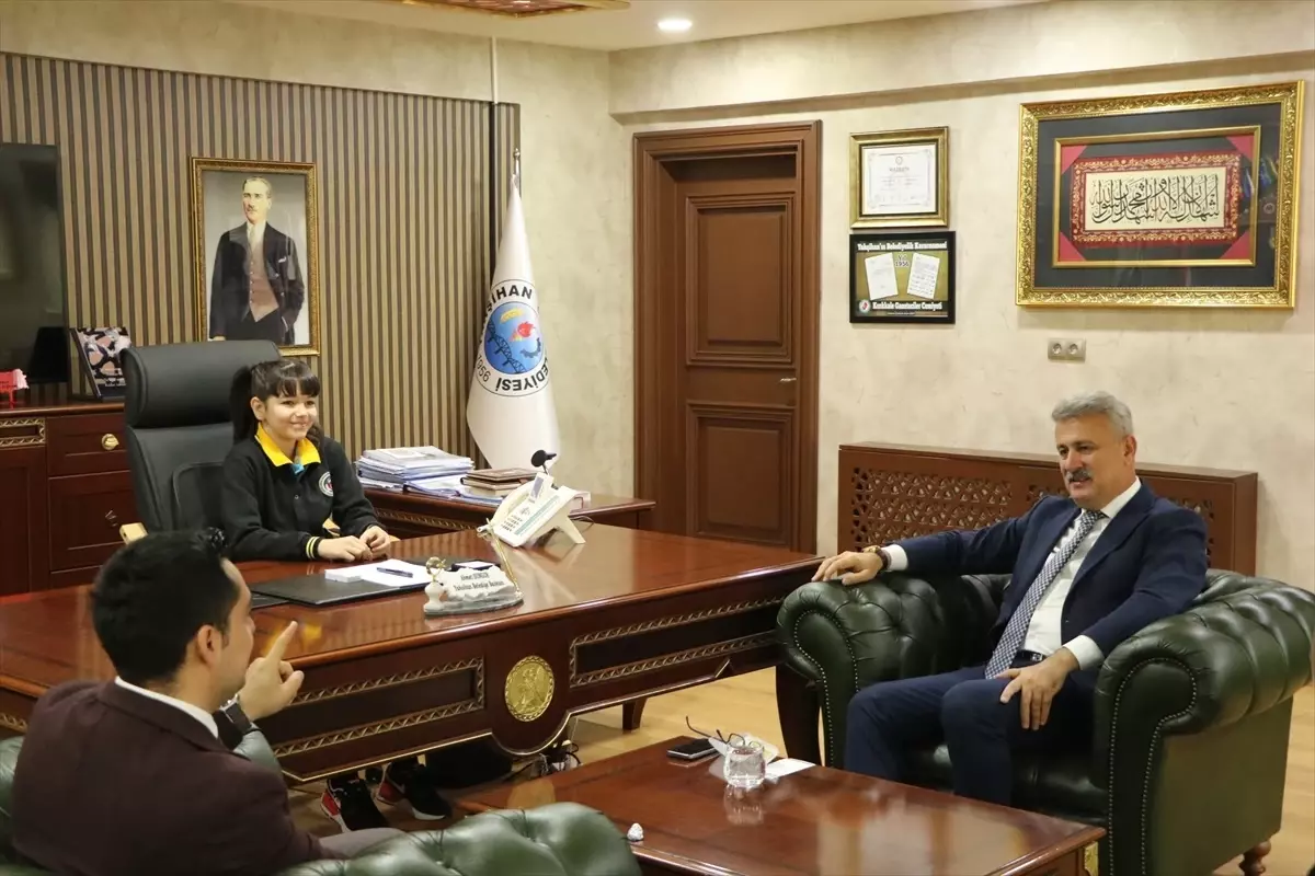 Yahşihan Belediye Başkanı Sungur, koltuğunu 6. sınıf öğrencisine devretti
