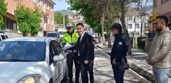 Kaymakam Tiyek'ten Trafik Haftası Ziyareti