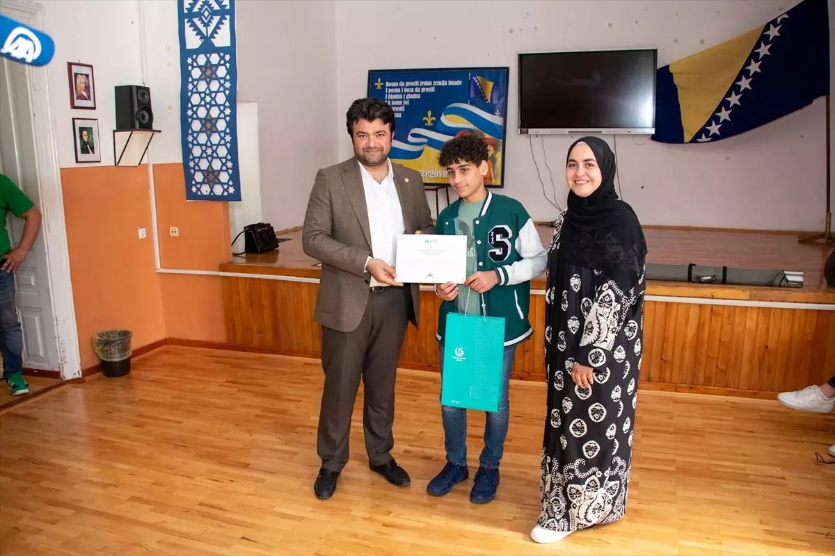 Bosna Hersek'te 'Tercihim Türkçe' Projesi ile Türkçe Sınavı Düzenlendi